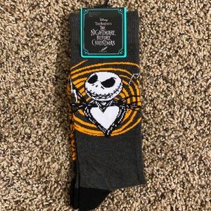 Disney Master of Fright Jack Skelington socks
